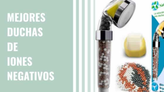 Mejores duchas de Iones negativos | Iones Negativos